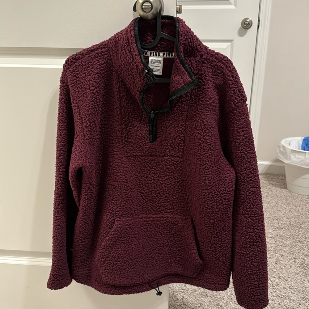 XS Sherpa hoodie PINK
